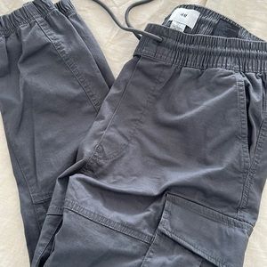 H&M Cargo Pants, S - Gray